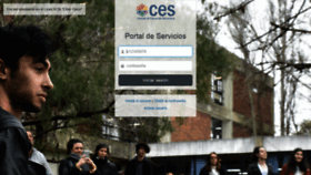 What Servicios.ces.edu.uy website looked like in 2019 (4 years ago)