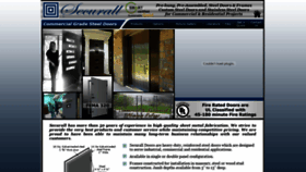 What Securalldoors.com website looked like in 2019 (4 years ago)