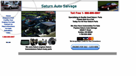 What Saturnautosalvage.com website looked like in 2019 (4 years ago)
