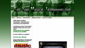 What Sellyourmusicalinstruments.com website looked like in 2019 (4 years ago)