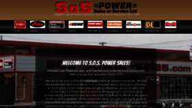 What Sos-power-sales.com website looked like in 2019 (4 years ago)