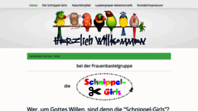 What Schnippelgirls.de website looked like in 2019 (4 years ago)