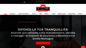 What Sorveglia.net website looked like in 2019 (4 years ago)