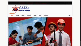 What Saffal.in website looked like in 2019 (4 years ago)