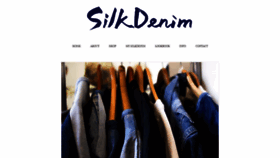What Silkdenim.us website looked like in 2019 (4 years ago)