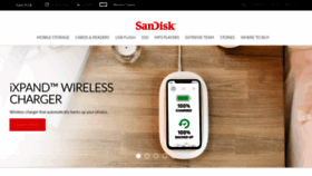 What Sandisk.co.uk website looked like in 2019 (4 years ago)