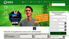 What Sos.com.br website looked like in 2019 (4 years ago)