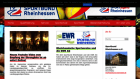 What Sportbund-rheinhessen.de website looked like in 2019 (4 years ago)