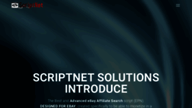 What Scriptnet.net website looked like in 2019 (4 years ago)