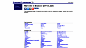 What Scanner-drivers.com website looked like in 2019 (4 years ago)