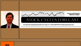 What Stockcyclesforecast-michael-jenkins.com website looked like in 2019 (4 years ago)