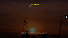 What Sazjah.com website looked like in 2019 (5 years ago)