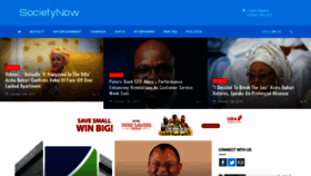 What Societynowng.com website looked like in 2019 (4 years ago)