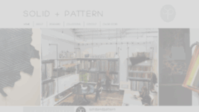 What Solidandpattern.com website looked like in 2019 (4 years ago)