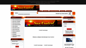 What Suncontrol.pl website looked like in 2019 (4 years ago)
