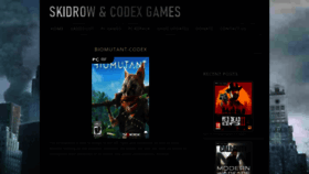 What Skidrowcodexgames.com website looked like in 2019 (4 years ago)