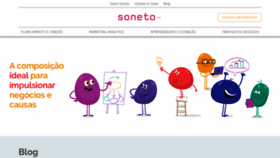 What Sonetodigital.com.br website looked like in 2019 (4 years ago)