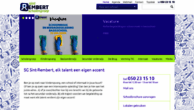 What Sint-rembert.be website looked like in 2019 (4 years ago)