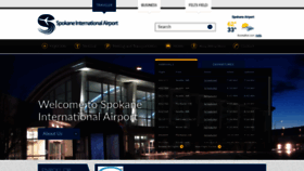 What Spokaneairports.net website looked like in 2019 (4 years ago)