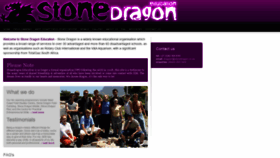 What Stonedragon.co.za website looked like in 2019 (4 years ago)