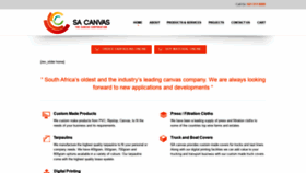 What Sa-canvas.co.za website looked like in 2019 (4 years ago)