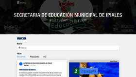 What Semipiales.gov.co website looked like in 2019 (4 years ago)