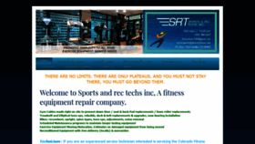 What Sportsandrectechsinc.com website looked like in 2019 (4 years ago)