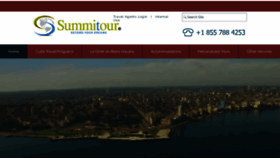 What Summitour.com website looked like in 2019 (4 years ago)