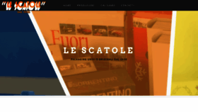 What Scatolemilano.com website looked like in 2019 (4 years ago)