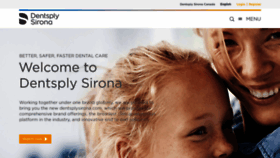 What Sirona.ca website looked like in 2019 (4 years ago)