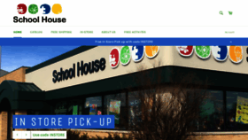 What Schoolhousegb.com website looked like in 2019 (4 years ago)