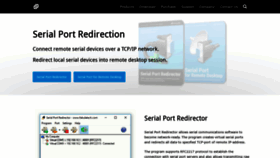 What Serial-port-redirector.com website looked like in 2019 (4 years ago)