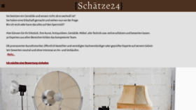 What Schaetze24.de website looked like in 2019 (4 years ago)
