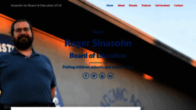 What Sinasohn.com website looked like in 2019 (4 years ago)