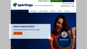 What Sparlings.com website looked like in 2019 (4 years ago)