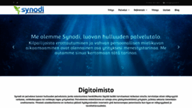 What Synodi.fi website looked like in 2019 (4 years ago)