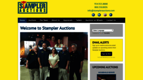 What Stamplerauctions.com website looked like in 2019 (4 years ago)