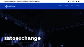 What Satoexchange.com website looked like in 2019 (4 years ago)