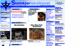 What Steinkjerleksikonet.no website looked like in 2019 (4 years ago)