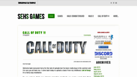 What Sehsgames.com website looked like in 2019 (4 years ago)