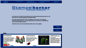 What Stempelkontor.com website looked like in 2019 (4 years ago)