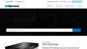 What Sideservers.com website looked like in 2019 (5 years ago)