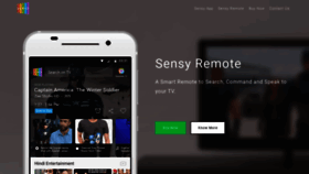 What Sensyremote.com website looked like in 2019 (4 years ago)