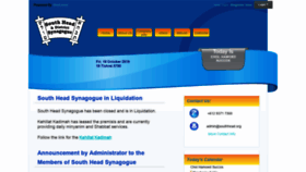 What Southhead.org website looked like in 2019 (5 years ago)