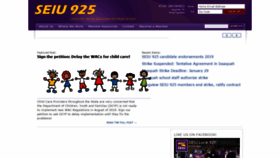 What Seiu925.org website looked like in 2019 (4 years ago)