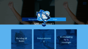 What Sorlandsbadet.no website looked like in 2019 (4 years ago)