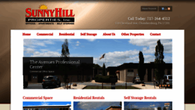 What Sunnyhillproperties.com website looked like in 2019 (4 years ago)
