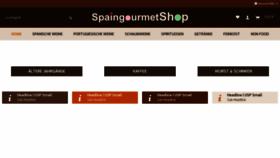 What Spaingourmetshop.com website looked like in 2019 (4 years ago)