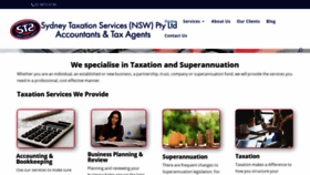 What Sydneytaxationservices.com.au website looked like in 2019 (4 years ago)