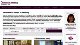 What Seminarraum-in-hamburg.de website looked like in 2019 (4 years ago)